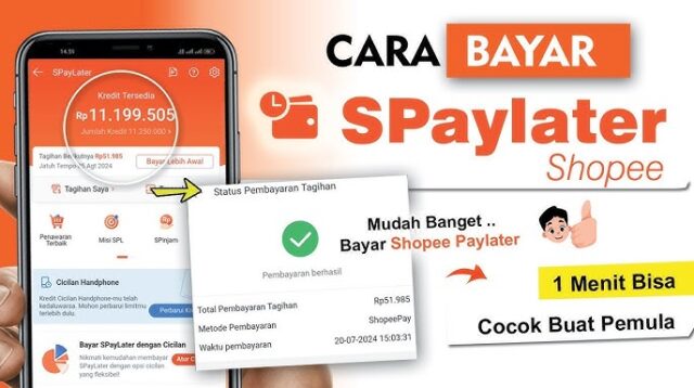 Cara Bayar Shopee PayLater Bayar Nanti